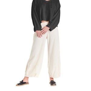 Oh My Gauze !   Cropped Wide leg Pants